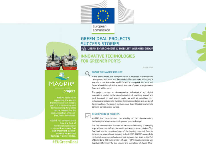 MAGPIE is a Green Deal Success Story