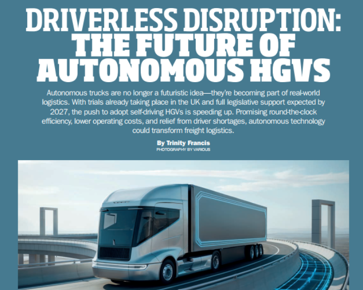 Trucking UK discusses MAGPIE green connected trucking pilot