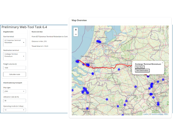 Task 6.4 – A Sustainable Synchromodal Logistics Model