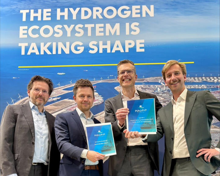 MAGPIE brings safe ammonia bunkering from concept to port operations