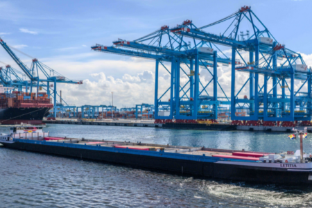 MAGPIE reaches milestone in autonomous shipping: inland vessel sails independently between Rotterdam terminals